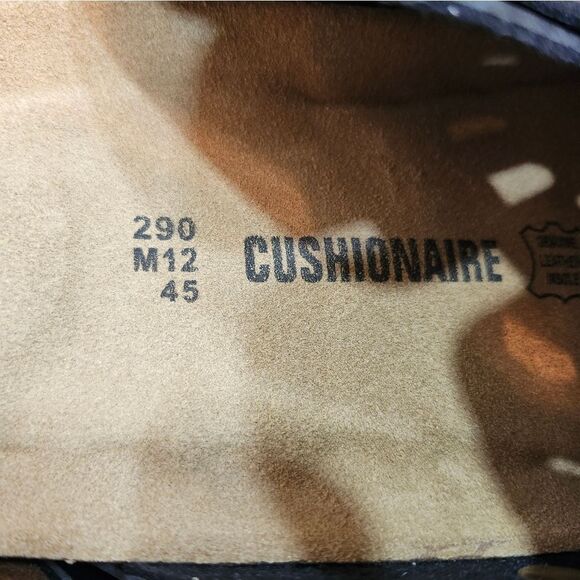 BRAND NEW CUSHIONAIRE HAZE LEATHER  CLOGS MULES SLIPPERS SANDALS G1 - Picture 13 of 16